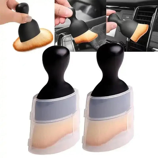 2 Pieces of Car Interior Cleaning Brush