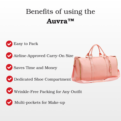 Auvra™ - Luxury Travel Bag
