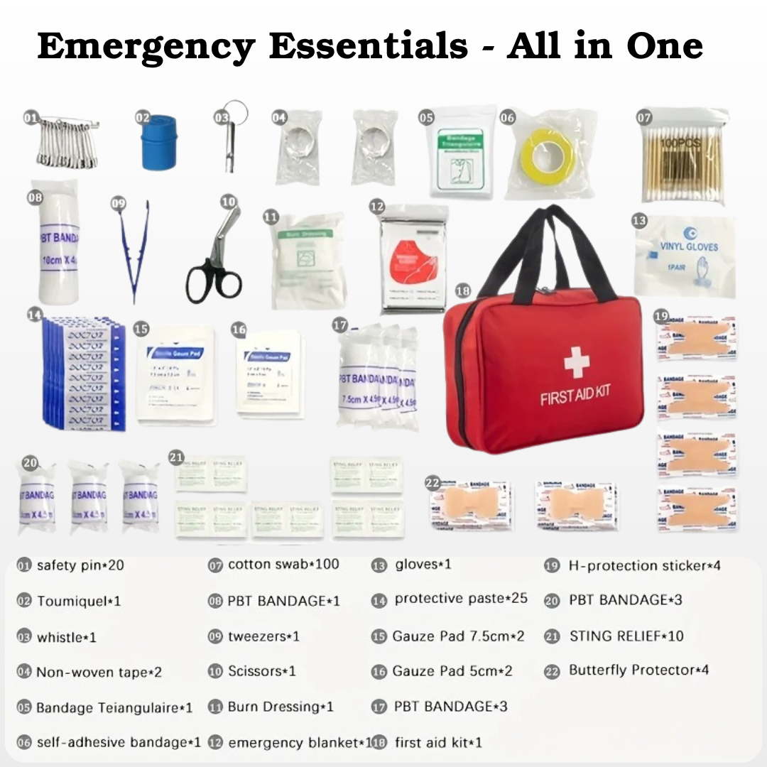 AidMate™ - Emergency First Aid Kit